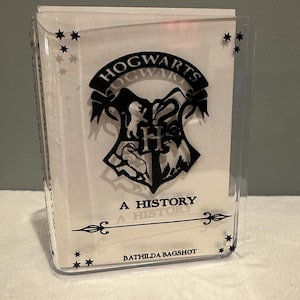 Wizard School History Book Vase