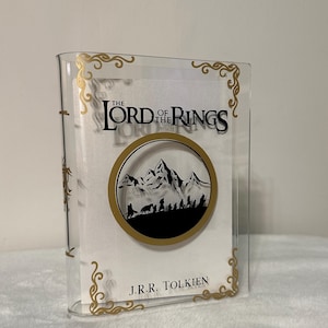 Epic Fantasy Quest by JRR Tolkien Book Vase