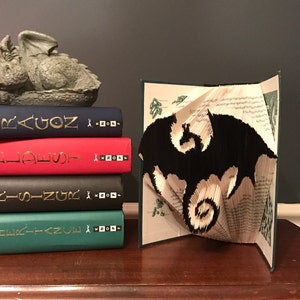 Dragon Measure, Mark, and Fold Book Folding Pattern