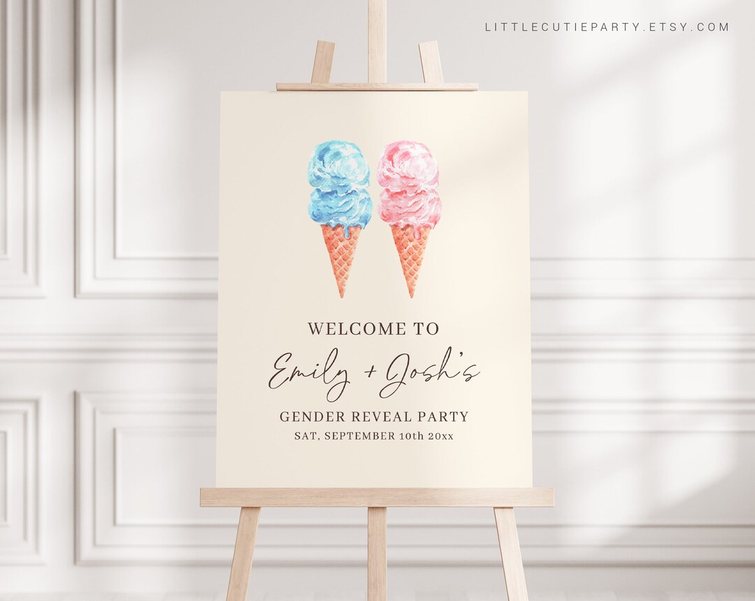 Editable Whats the Scoop Gender Reveal Sign, Duck Gender Reveal ...