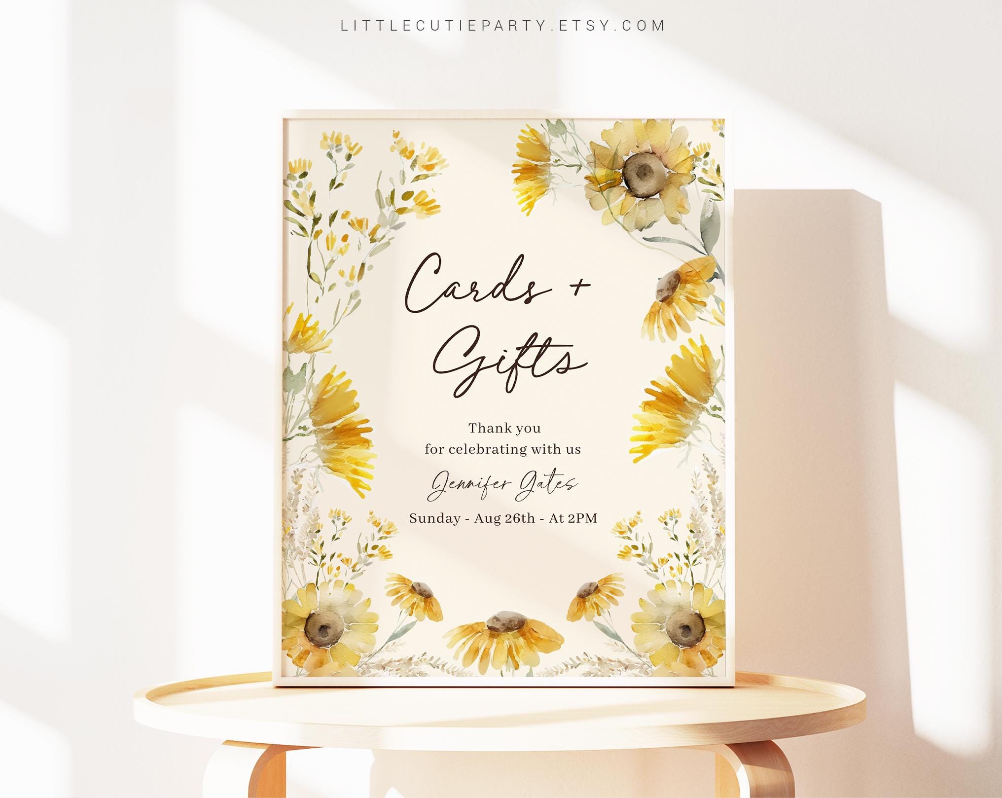 77-teilige Sonnenblumen-Kuchen-Deko – Cake Topper & Hüte Für Geburtstag, Babyparty