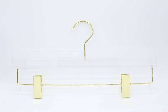 AcrylLucite Luxus HoseRock Kleiderbügel 360 Grad Schwenk goldene Haken Super robust und langlebig Acryl Kleiderbügel 12 Pack AcrylLucite Luxus HoseRock Kleiderbügel 360 Grad Schwenk goldene Haken Super robust und langlebig Acryl Kleiderbügel 12 Pack