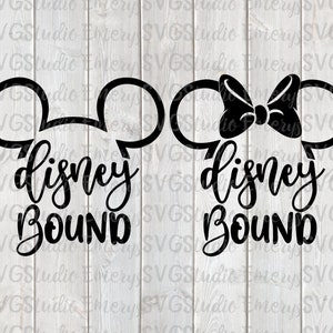 SVG DXF PNG Eps Pdf Mickey Bound Ears