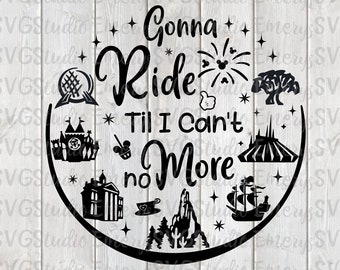 SVG DXF PNG Eps Pdf  Gonna Ride
