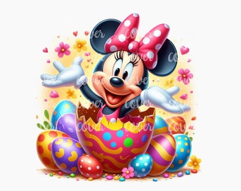 PNG Mouse Easter Design