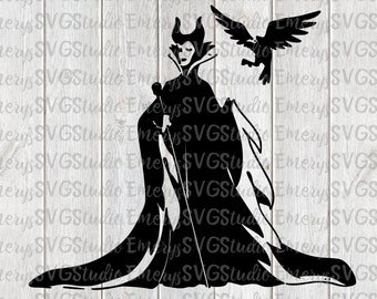 SVG DXF File for Maleficent