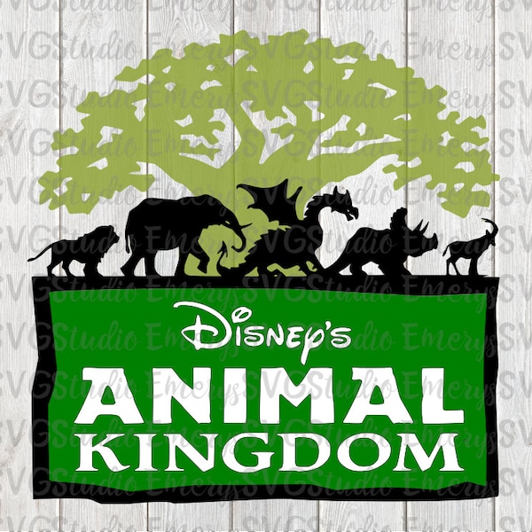 SVG DXF PNG File for Animal Kingdom