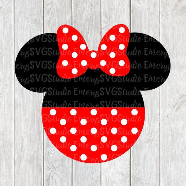 File for Minnie DXF SVG PNG