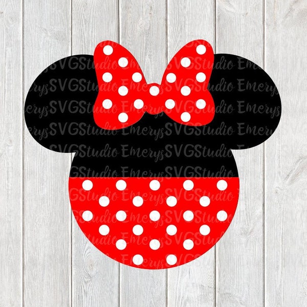 Fichier pour Minnie DXF SVG PNG