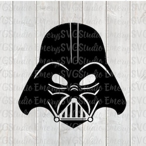 SVG DXF File for Star Wars Darth Vader
