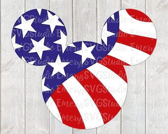 SVG DXF JPEG Pdf File for American Flag