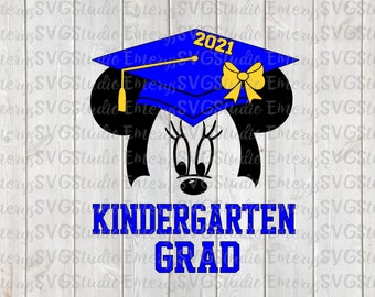 Download Grad Minnie Svg Etsy