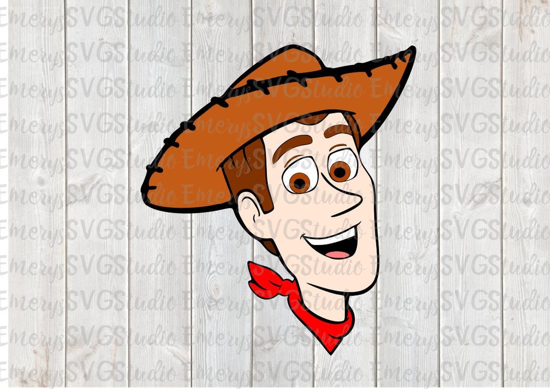 SVG JPEG DXF Pdf File for Sheriff Woody Toy Story - Etsy