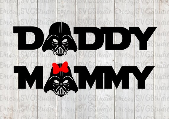 Download Svg Dxf File I Am Their Father Star Wars Darth Words Etsy