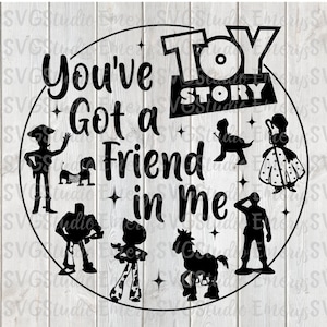 Plik SVG DXF PNG Pdf dla You Got a Friend in Me