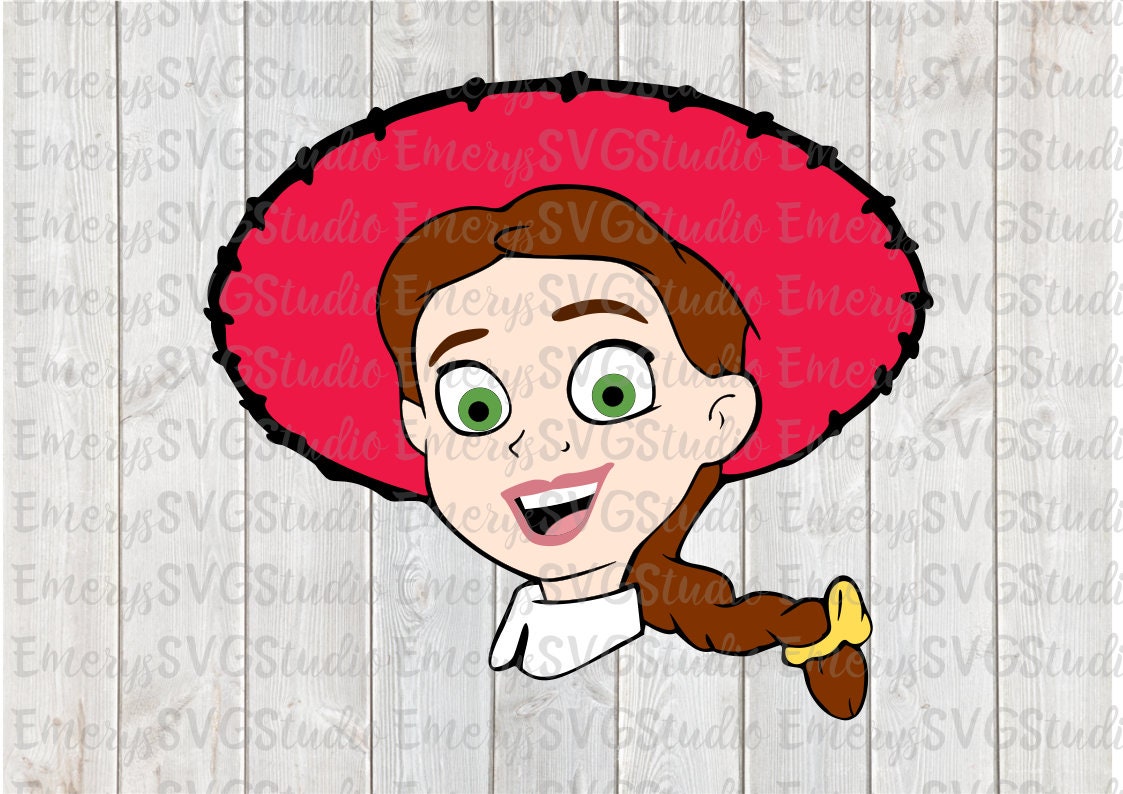 SVG JPEG DXF Pdf Eps File for Jessie from Toy Story | Etsy
