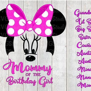 Plik SVG DXF dla mamy solenizantki