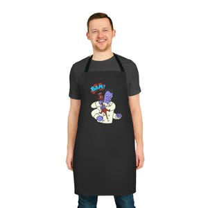 Futurama Apron Chef Elzar spice Weasel Kitchen Funny Aprons Gifts for Her Gifts for Him