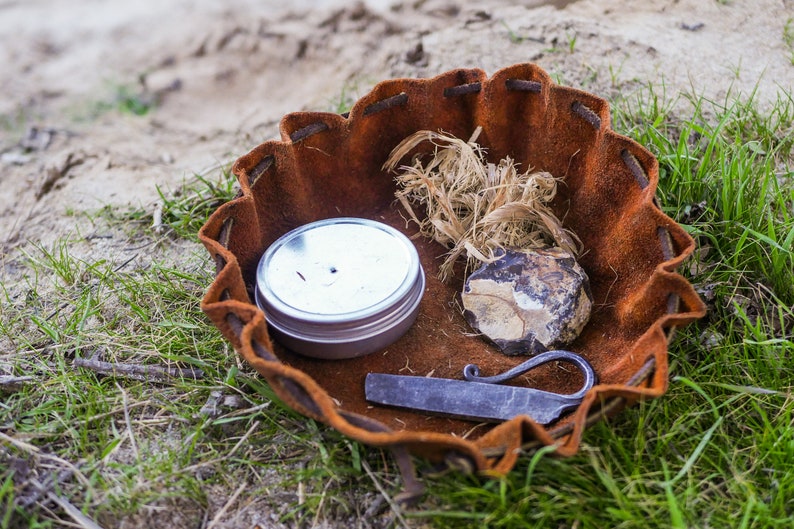 Flint and Steel Complete Fire Kit Etsy