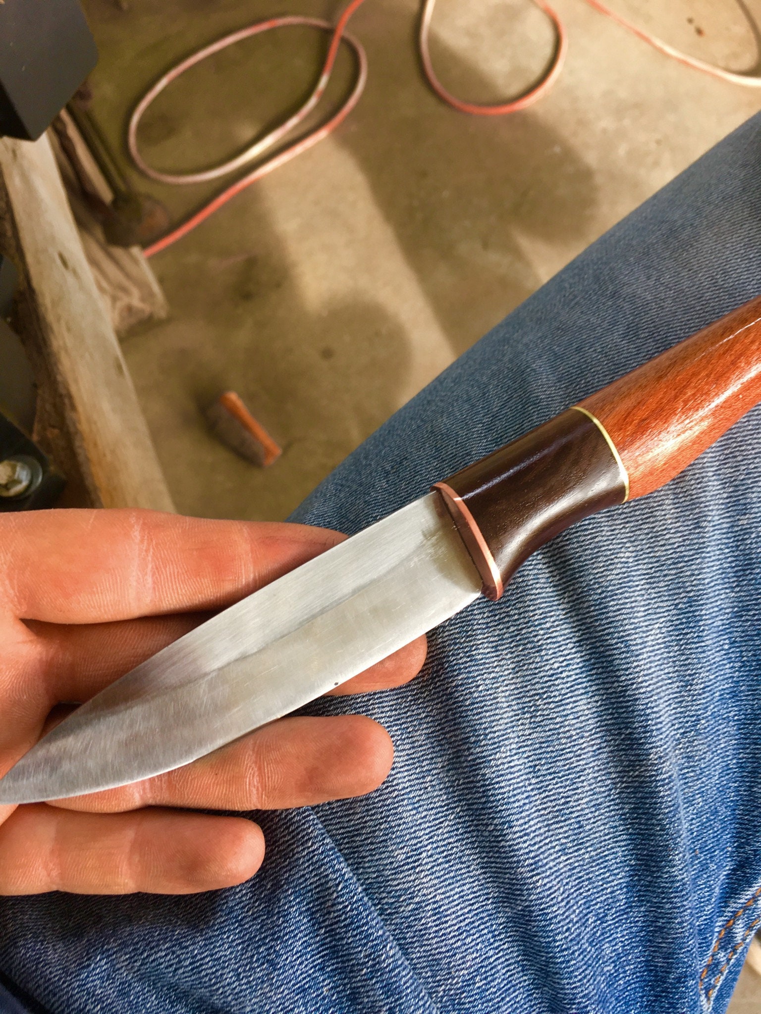 hidden tang knife Etsy