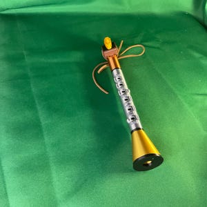 G Minor 3D printed flute with finger guides