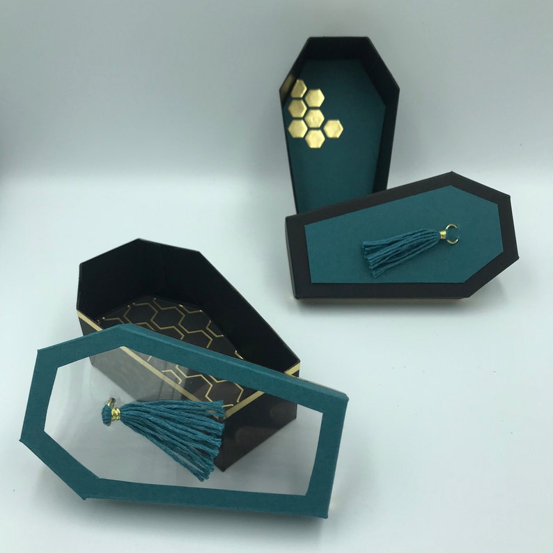 Tasseled Paper Coffin