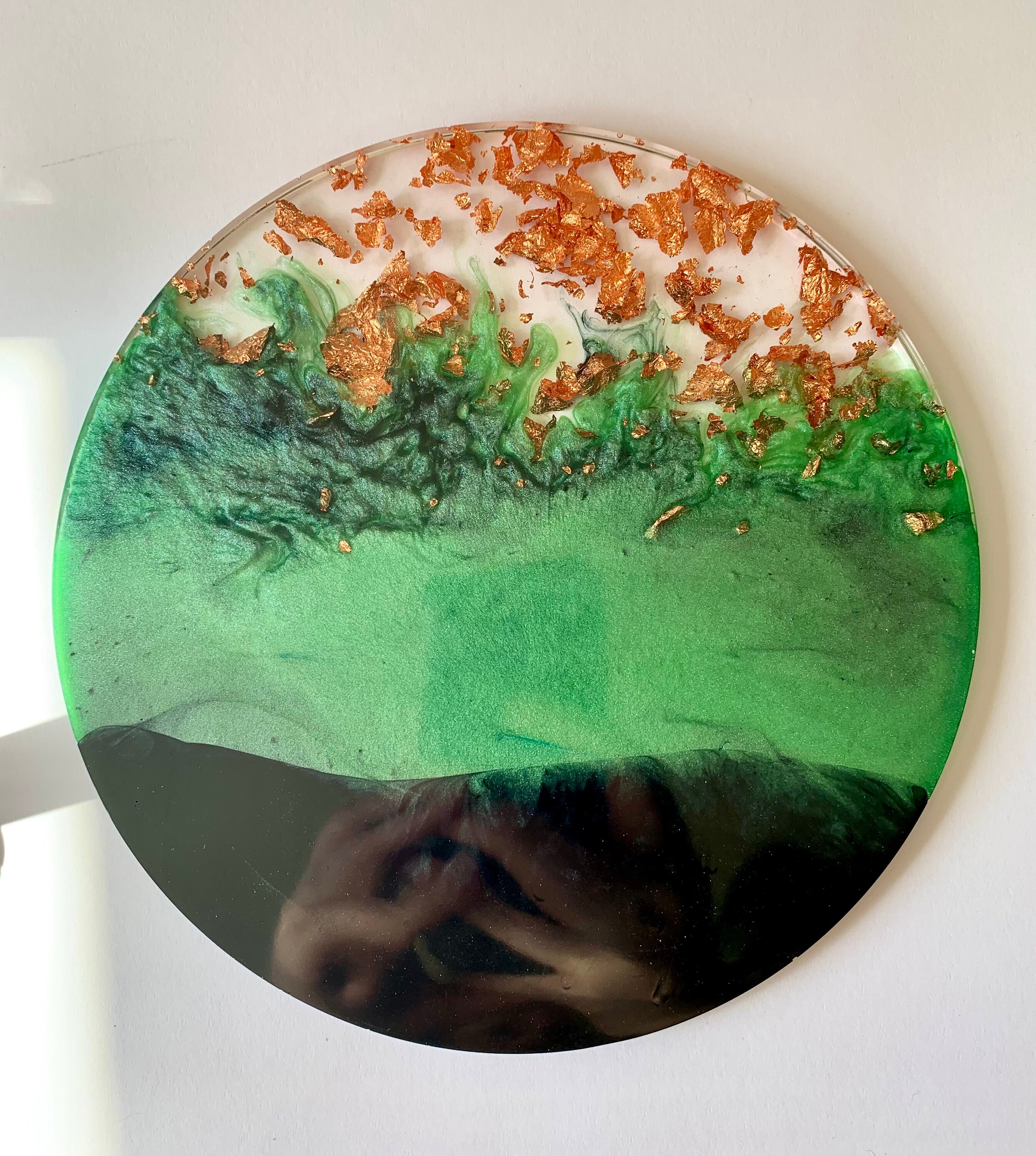 Epoxy Resin Plate Resin Geode Plate for Table Decor Etsy