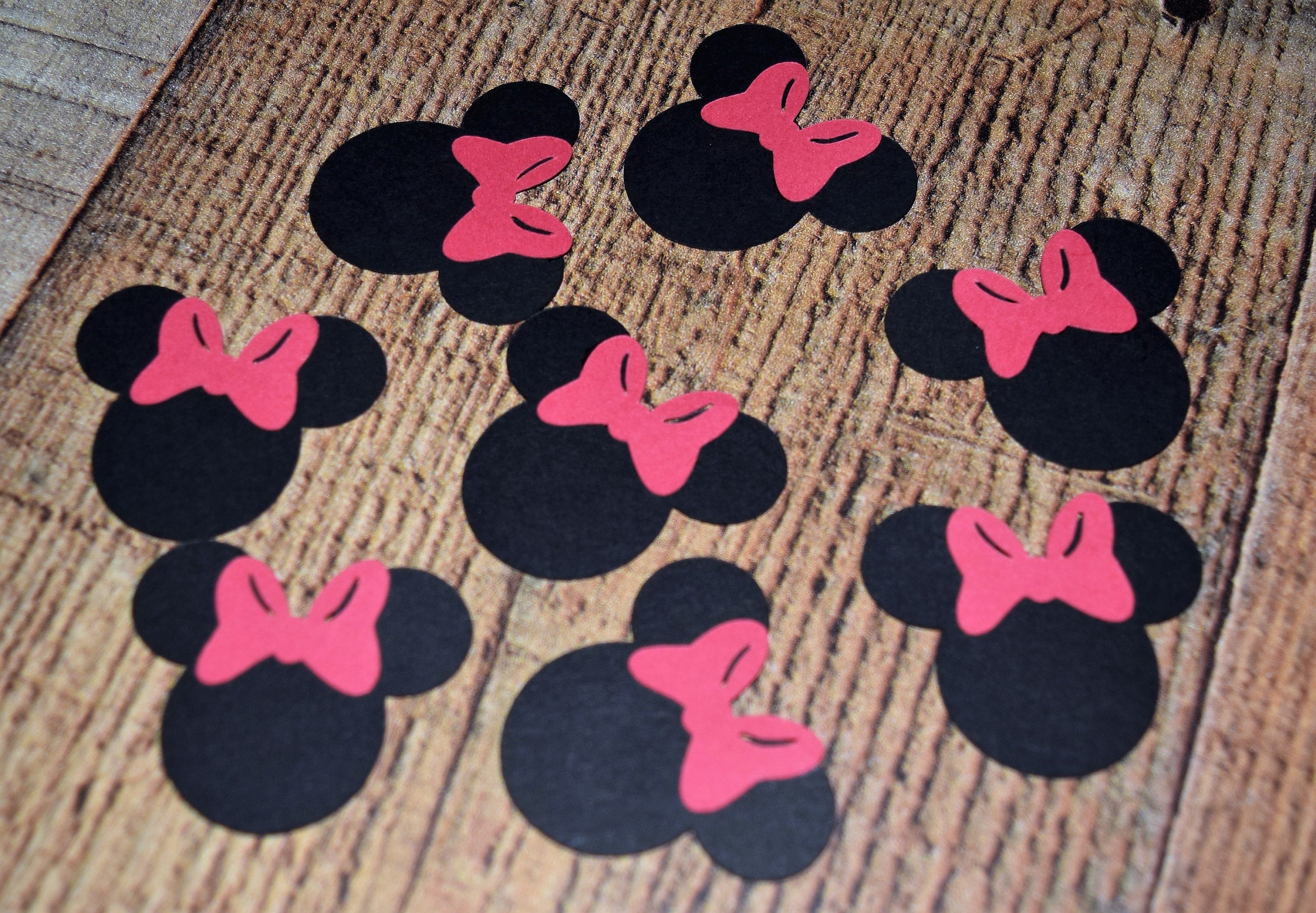 Minnie Mouse Die Cuts Minnie Mouse Cut Outs Minnie Mouse Decor Minnie Decor Minnie Mouse Party Disney Party Mickey Mouse