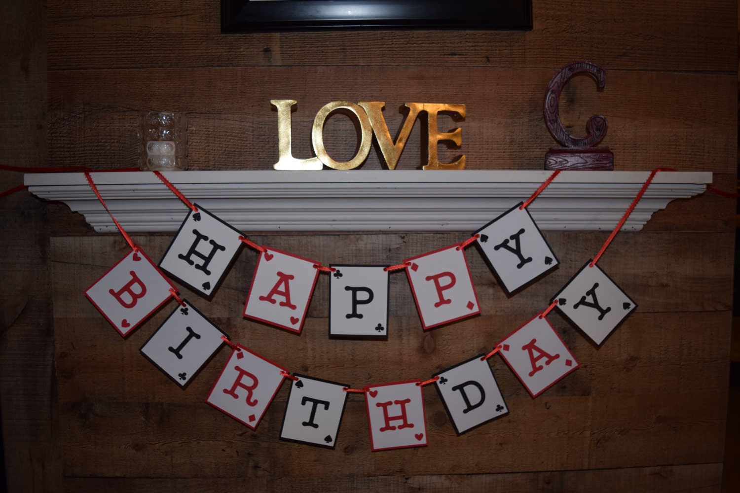 Casino Theme Banner Vegas Theme Party Casino Decor Casino Etsy