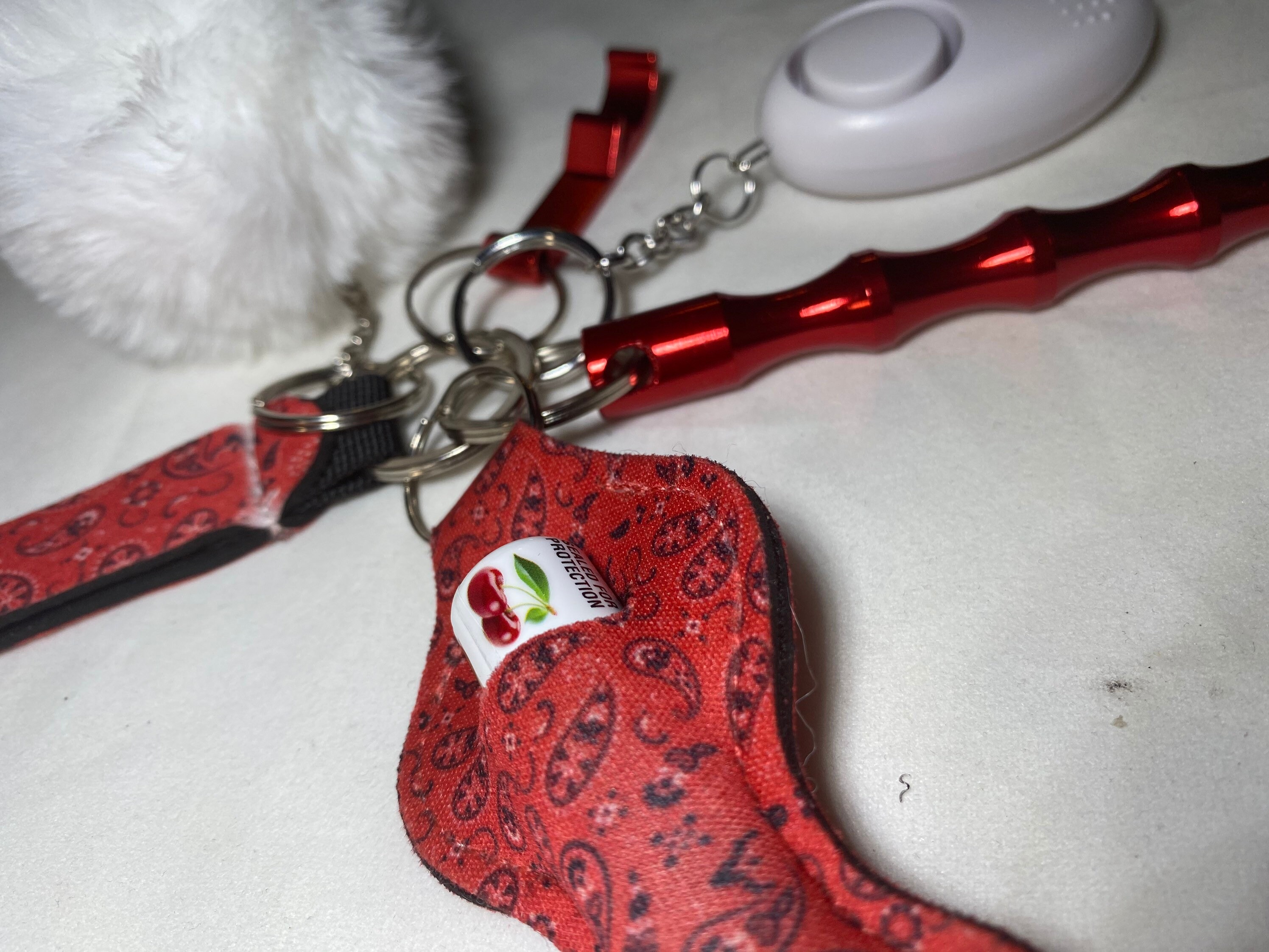 Safety keychain Safety keychain for women Keychain Custom Etsy