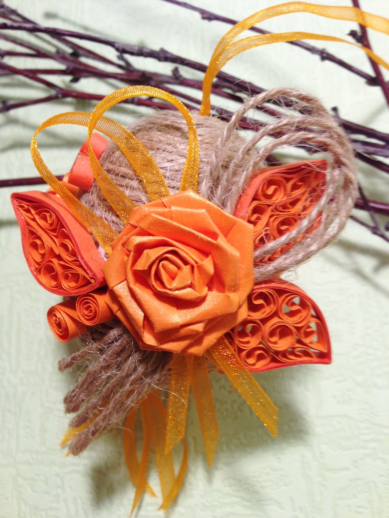 Jute Easter Egg Easter Home Decor. Easter Decorations Handmade Easter Tree Egg Quilled Easter Egg Easter Ornaments Qulling Easter Egg