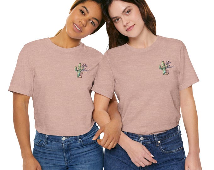 Christmas Cactus Tee, Holiday Top, Unisex T-Shirt, Fun Christmas Gift, Desert-Themed Apparel, Festive Graphic Tee