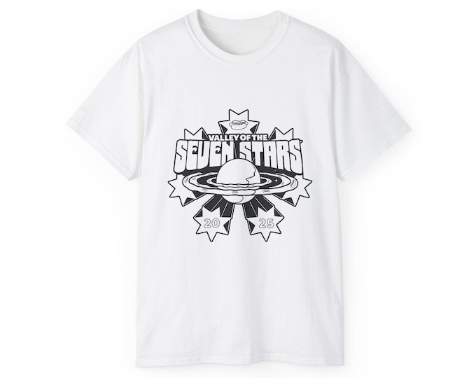 Glizzy Nation Create Your Own Tie Dye Shirt! Line up on the back! Valley of Seven Stars! Vintage Style Shirt for Festivals