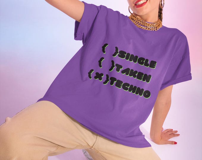 Techno T-Shirt for Party Lovers, Ideal for Raves, Festivals, and Everyday Fun, Unisex Graphic Tee, Music Enthusiast Gift