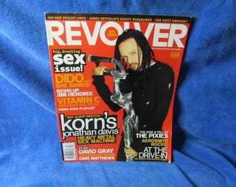 Revolver Magazine - March 2001 - Sex Issue - Korn - Hendrix VG+