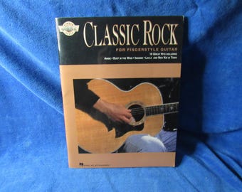 Classic Rock for Fingerstyle Guitar Pb - 18 Songs - Free Bird - Angie - Imagine - 1997 - TAB - VG++