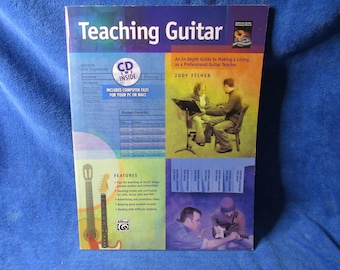 Teaching Guitar - Alfred - Book For Guitar Teachers w/CD - VG++ Jodi Foster