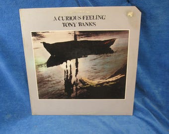 Tony Banks - A Curious Feeling Record 1979 LP Charisma Prog Rock Genesis VG+/VG