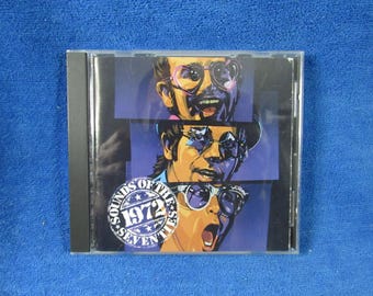 Sounds Of The Seventies 1972 (CD, 1989 Warner) Time Life VG++ Elton John Insert