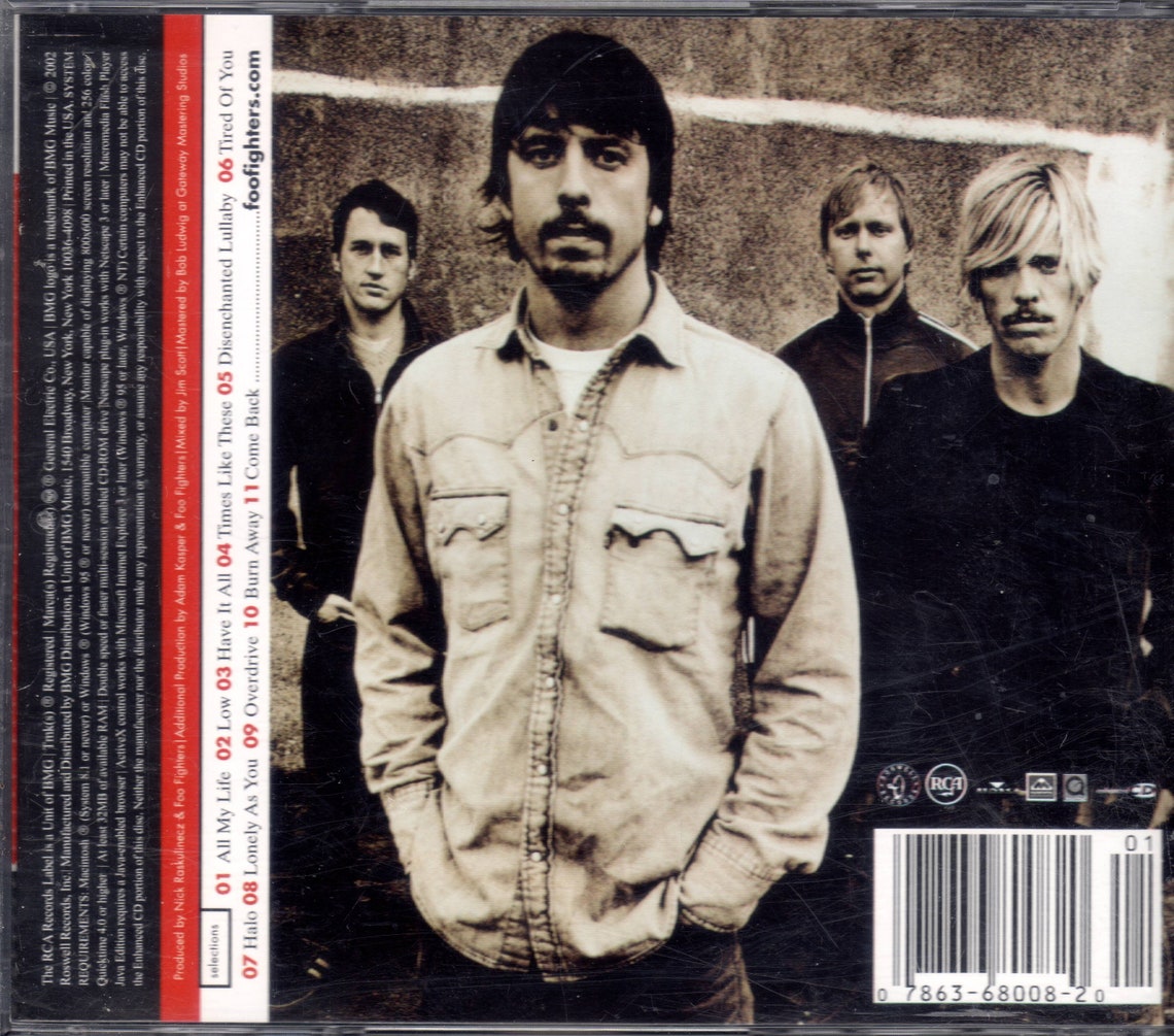 FOO FIGHTERS / ONE BY ONE 10 LP US盤 F