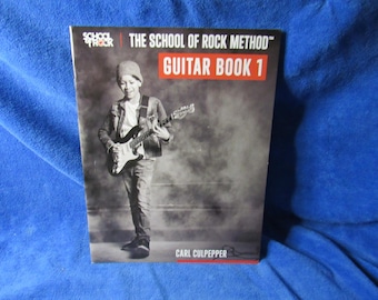 The School Of Rock Method - Guitar Book One - Unused Condition - Guitar Instruction - VG++
