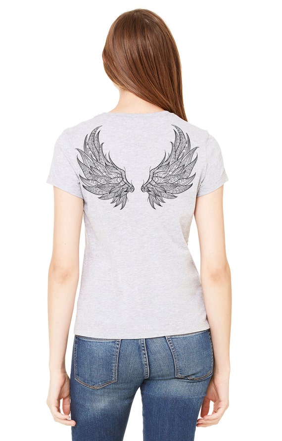 Playeras con alas de angel hotsell