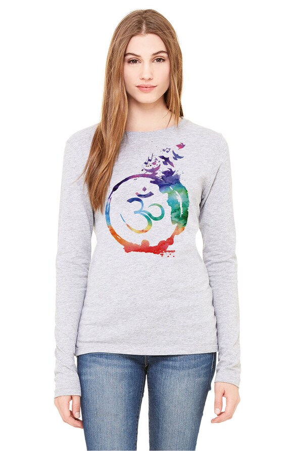 R Blouse Camiseta De Manga Larga Con Estampado De Yoga Y Fit R Blouse Camiseta De Manga Larga Con Estampado De Yoga Y Fit