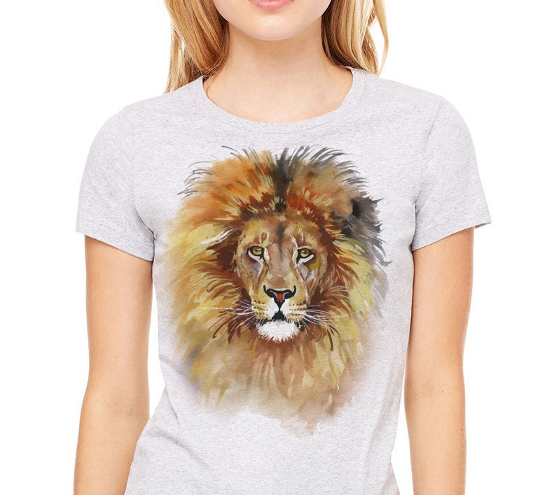 Lion T-shirt Lion Tee Lion Shirt 