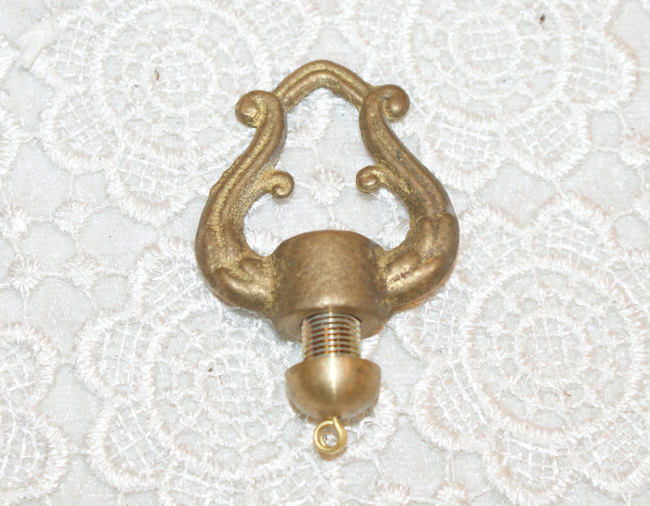 Brass Loop Set for Hanging Fixtures Wind Chimes and Sun Catchers Brass Loop Set for Hanging Fixtures Wind Chimes and Sun Catchers