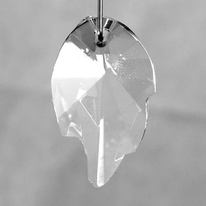 Swarovski 8805 Crystal Chandelier Drop SWAROVSKI® STRASS Component 6735 Crystal senza logo Pendente Foglia 8805