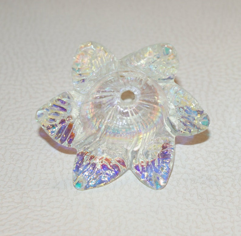 Glass chandelier parts for 70/80 years AB Iris Sciolari Venini Etsy