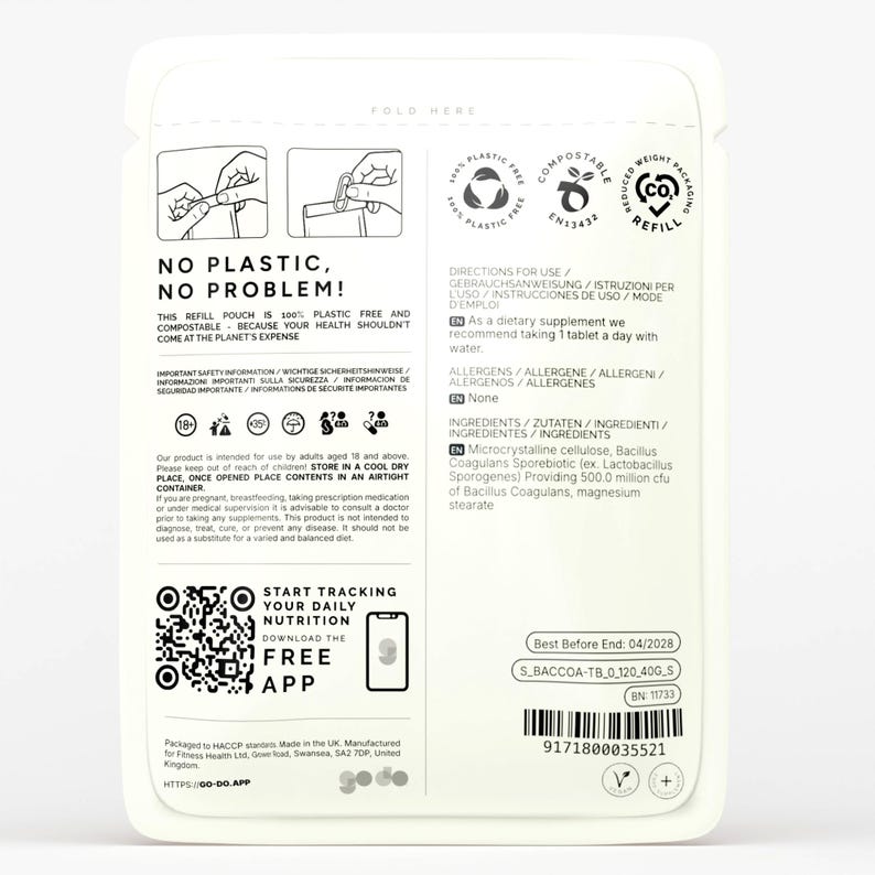 Live Probiotics Bacillus Coagulans 500 Million CFU | Digestive Support image 8