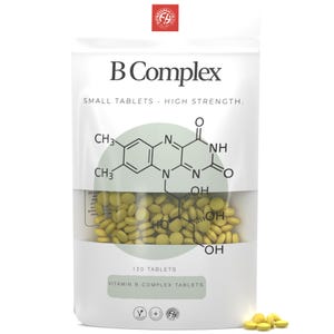 High Strength Vitamin B Complex | All 8 B Vitamins | Premium Formula