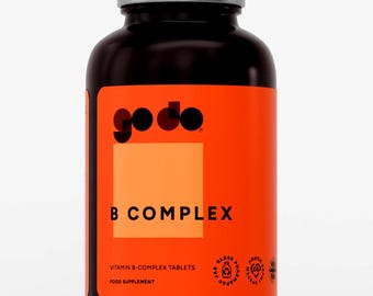 High Strength Vitamin B Complex Tablets: All 8 B Vitamins